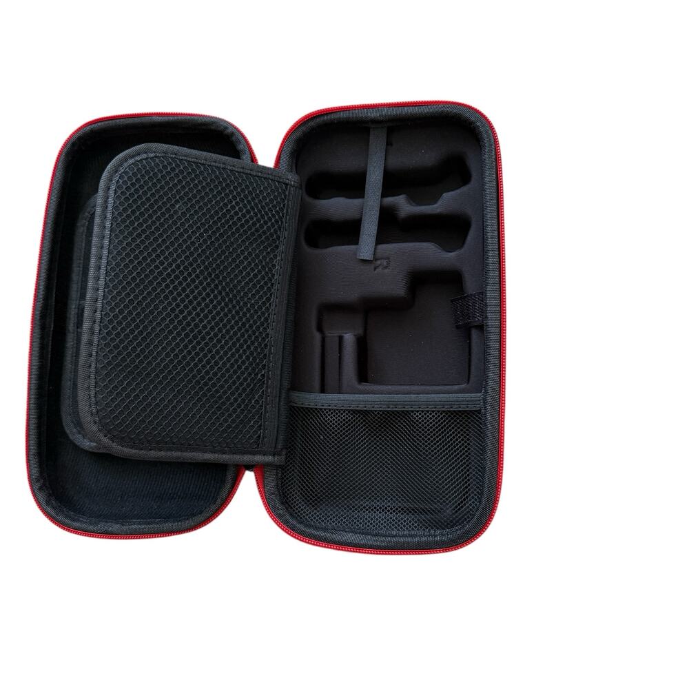 Nintendo Switch OIVO Black Red Trim Travel Carrying Case Non Oled Hard Case - Picture 13 of 16